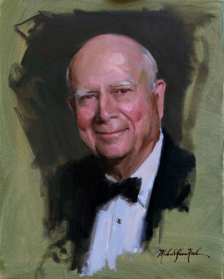 Michael Shane Neal Portrait of Gerald Schoenfeld by Michael Shane Neal The