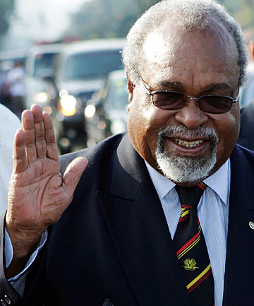 Michael Somare Former PNG leader returns to Parliament Stuffconz