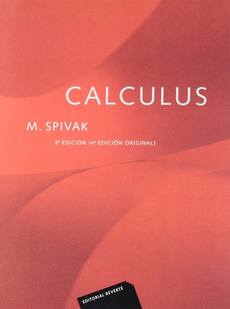 Michael Spivak Calculus Michael Spivak 9788429151824 Amazoncom Books
