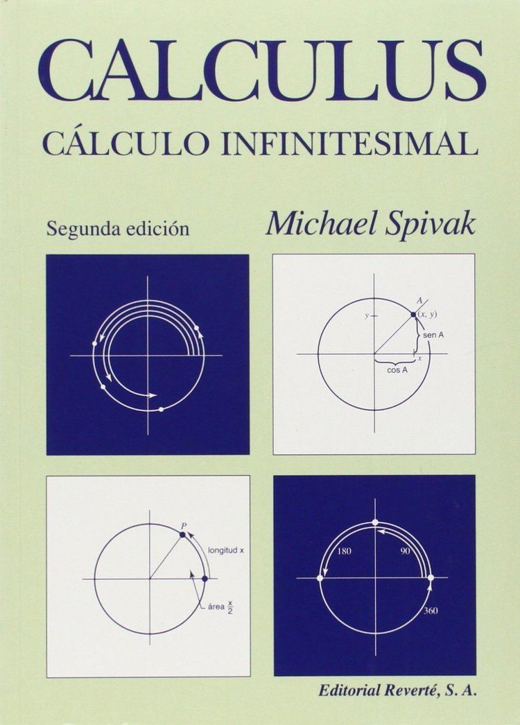 Michael Spivak Calculus Amazoncouk Michael Spivak Bartolom Frontera Marqus
