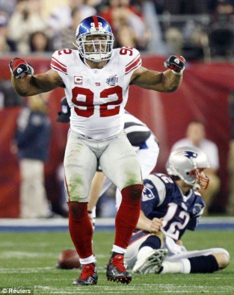 Michael Strahan New York Giants defensive end Michael Strahan retires after 15 years