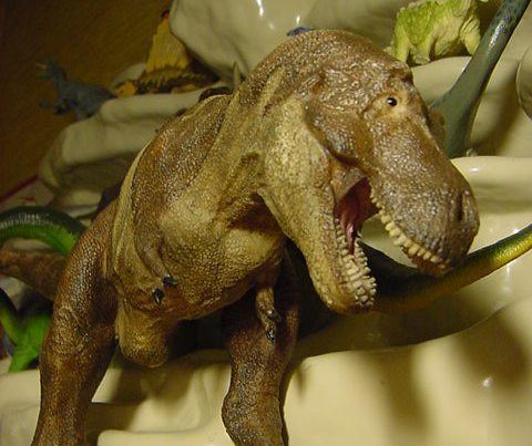 Michael Trcic Tyrannosaurus Desktop model by Favorite Co Ltd sculpted