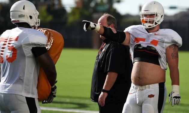 Michael Wilson (offensive lineman) Oklahoma State football notebook Offensive lineman Michael Wilson