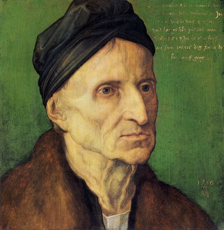 Michael Wolgemut Albrecht Durer Portrait of Michael Wolgemut1516