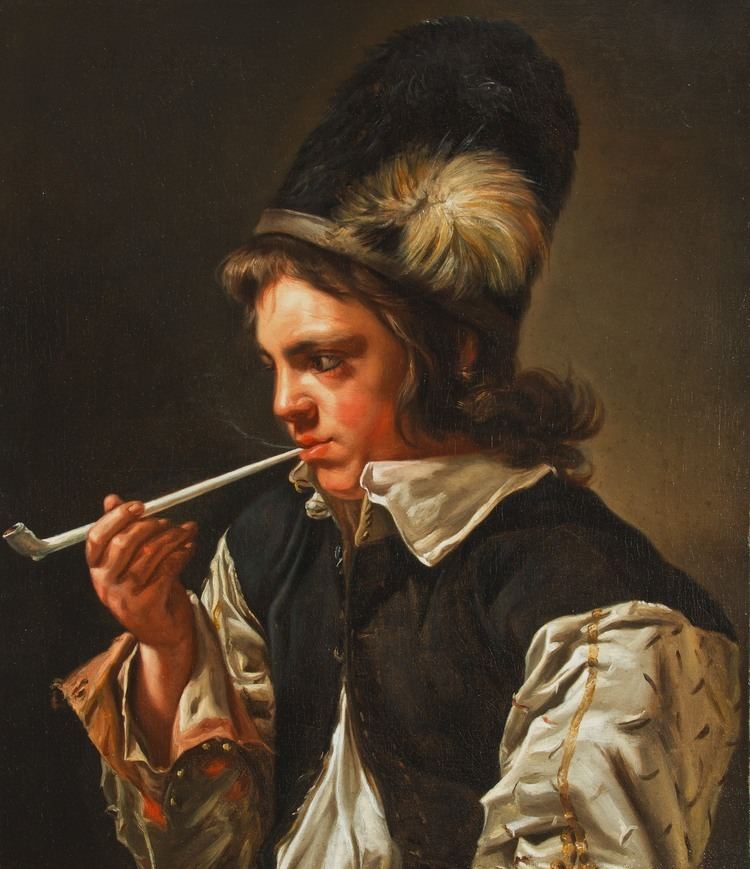 Michaelina Wautier A Young Man Smoking a Pipe BijlVanUrk