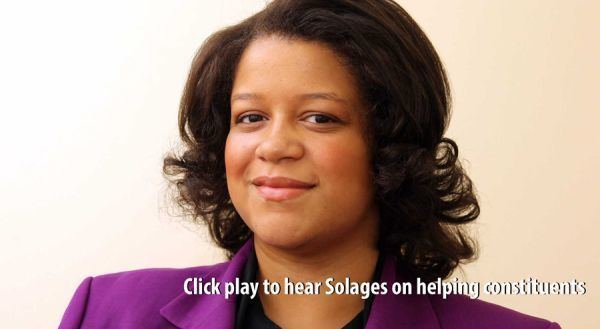 Michaelle C. Solages Editorial Reelect Michaelle C Solages in the 22nd Assembly