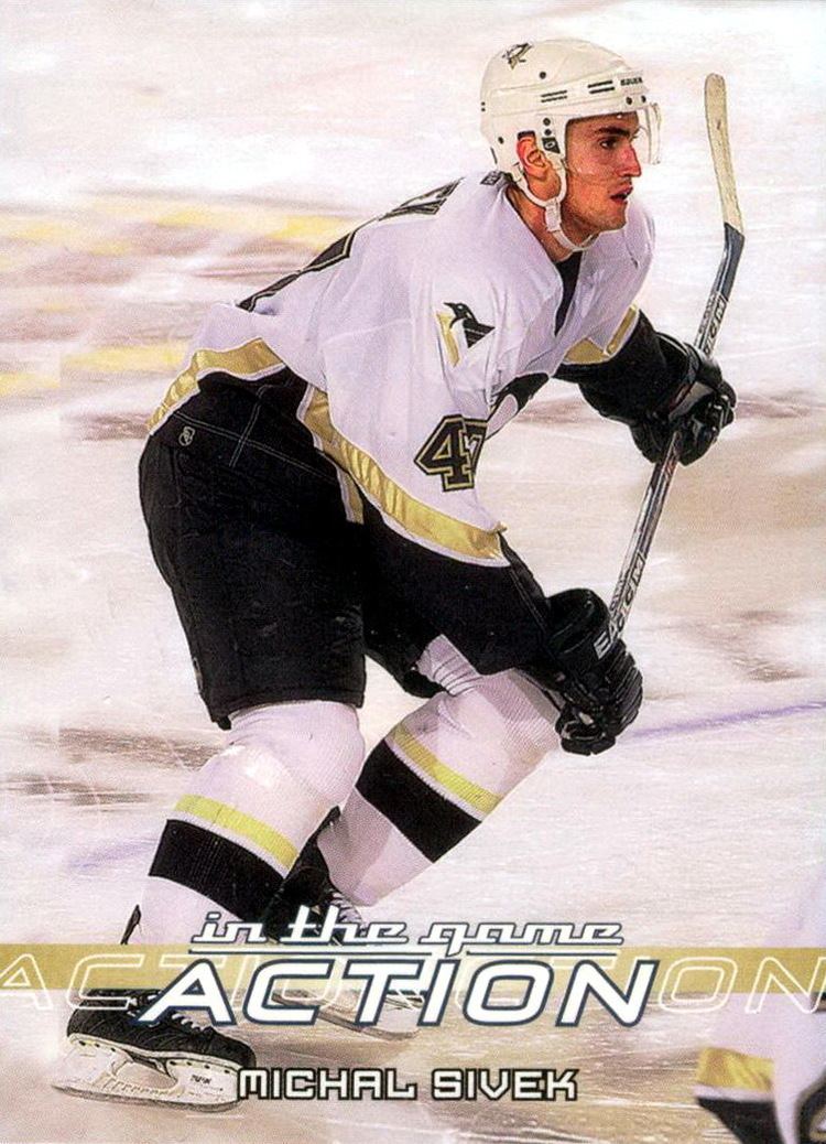 Michal Sivek Michal Sivek Player39s cards since 2003 2004 penguins