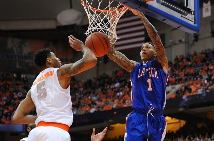 Michale Kyser michalekyserchrismcculloughncaabasketballlouisianatechsyracuse850x560jpg