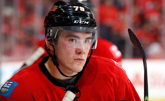 Micheal Ferland Micheal Ferland Calgary Flames forward out with knee