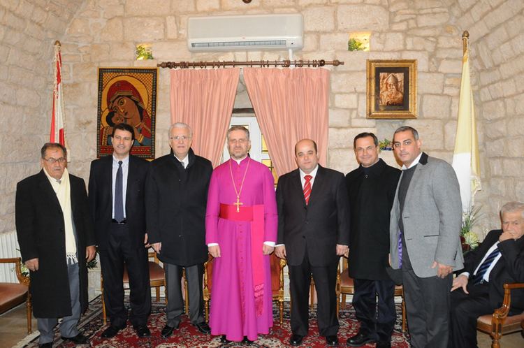 Michel Aoun (bishop) Electing the Bishop Michel Aoun Ghalboun