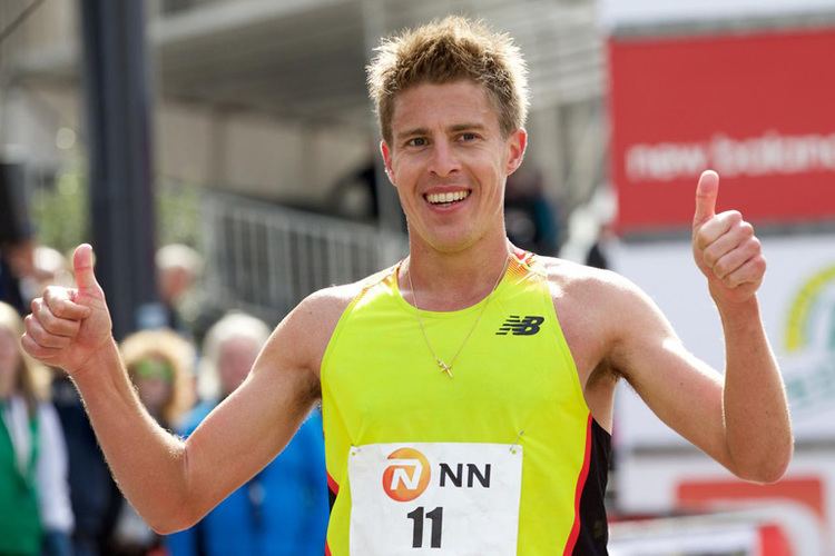 Michel Butter Michel Butter tevreden na Nijmegen Global Athletics 39Je