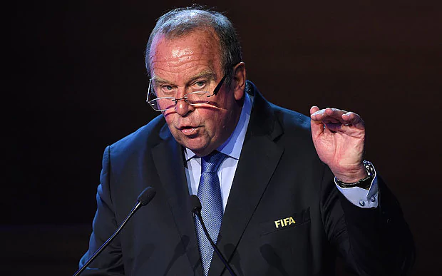 Michel D'Hooghe Fifa corruption suspect Michel D39Hooghe claims he is being treated
