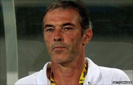 Michel Dussuyer BBC Sport Guinea target second place in Group D behind Ghana