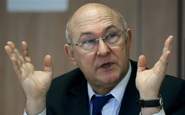 Michel Sapin Most French people agree their country is 39totally