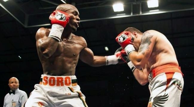 Michel Soro Michel Soro remporte le titre europen sous la foudre Tout Sur La Boxe