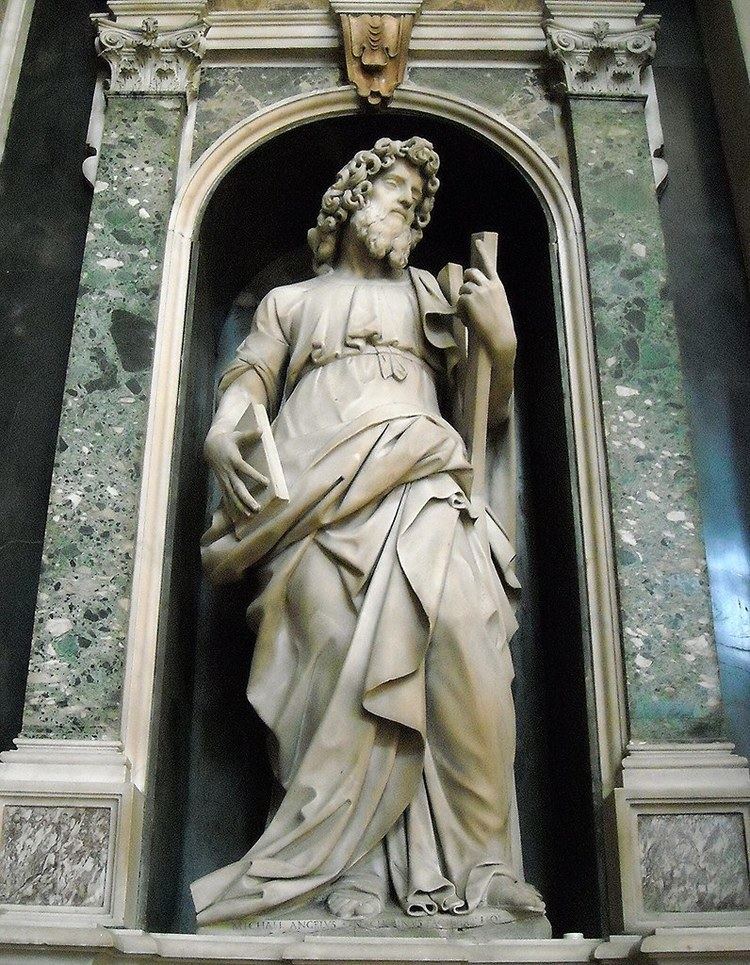 Michelangelo Naccherino Saint Andrew Statue 1600 by Michelangelo Naccherino Flickr