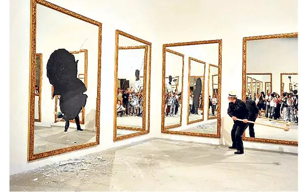 Michelangelo Pistoletto Mirrors in art in pictures Telegraph