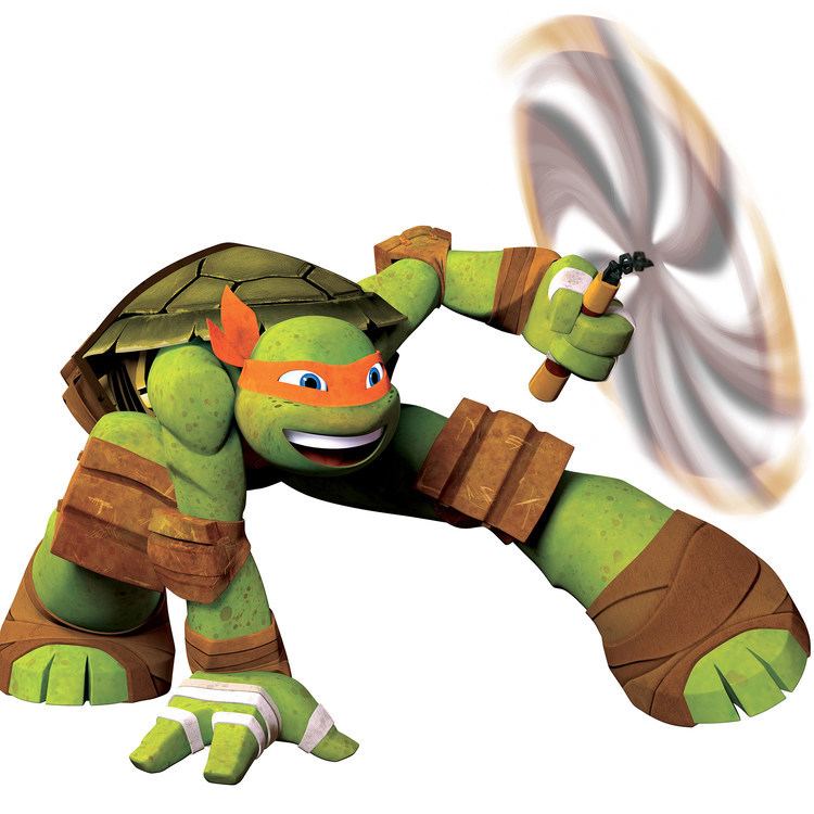 Michelangelo (Teenage Mutant Ninja Turtles) using his Nunchucks weapon with circling skill