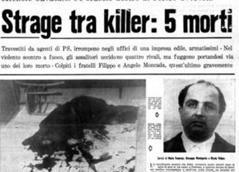 Michele Cavataio A car bomb intended for a Mafia boss kills 7 police and military