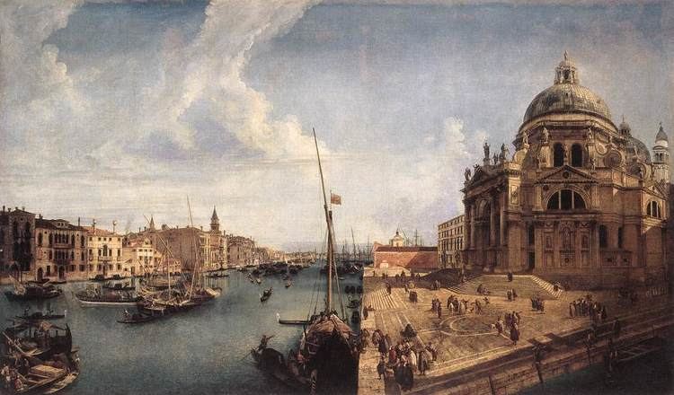 Michele Marieschi The Entrance to the Grand Canal looking East with Santa