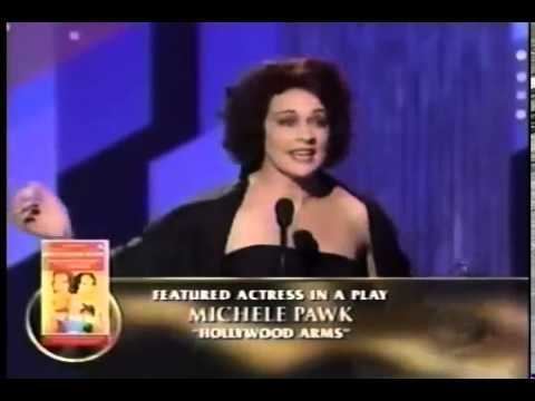 Michele Pawk Michele Pawk wins 2003 Tony Award for Best Featured Actress in a