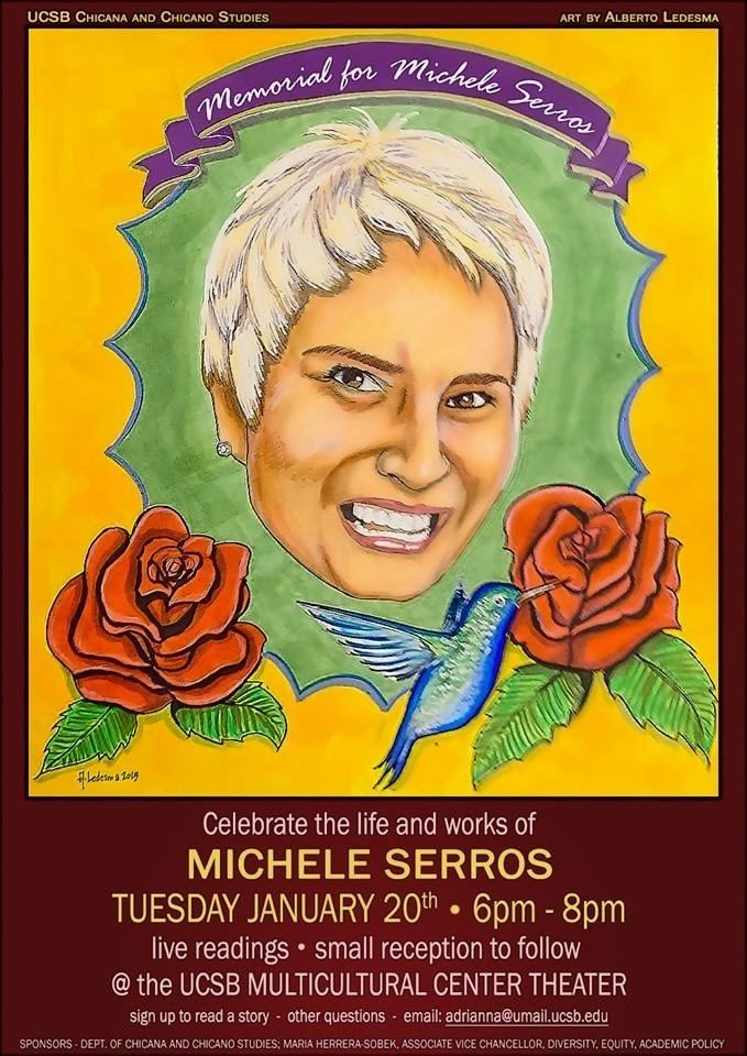 Michele Serros La Bloga Remembering Michele Serros and Two Services Next Week