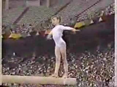 Michelle Campi Michelle Campi 1991 Worlds Team Optionals Balance Beam YouTube