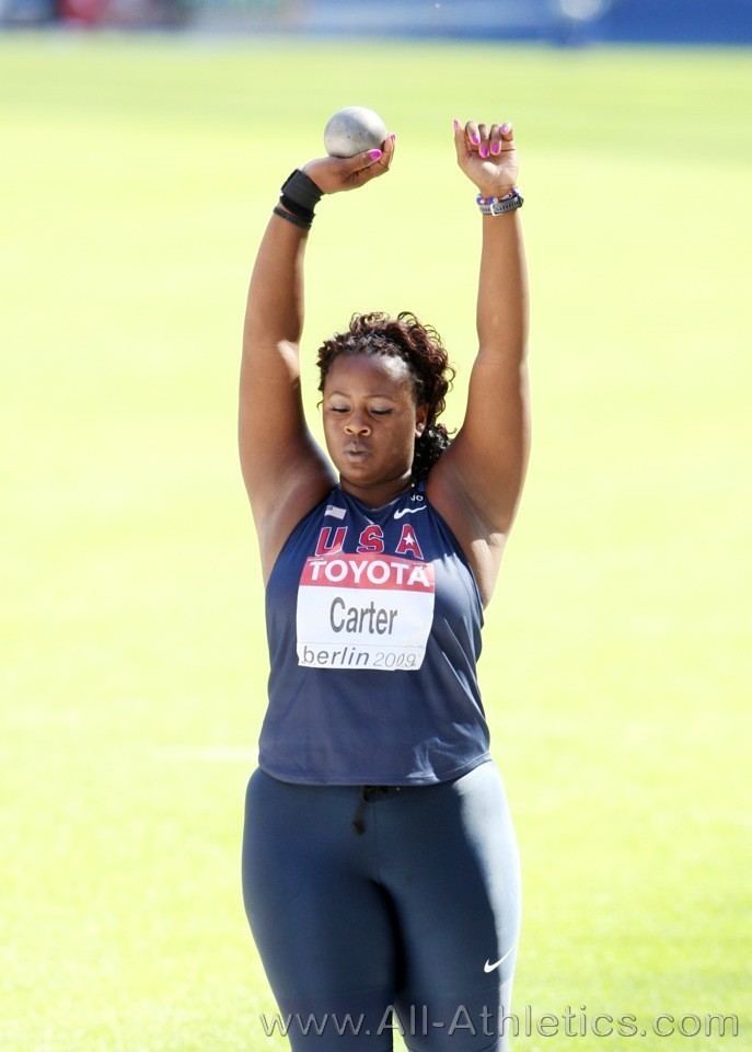 Michelle Carter (athlete) Profile of Michelle CARTER AllAthleticscom