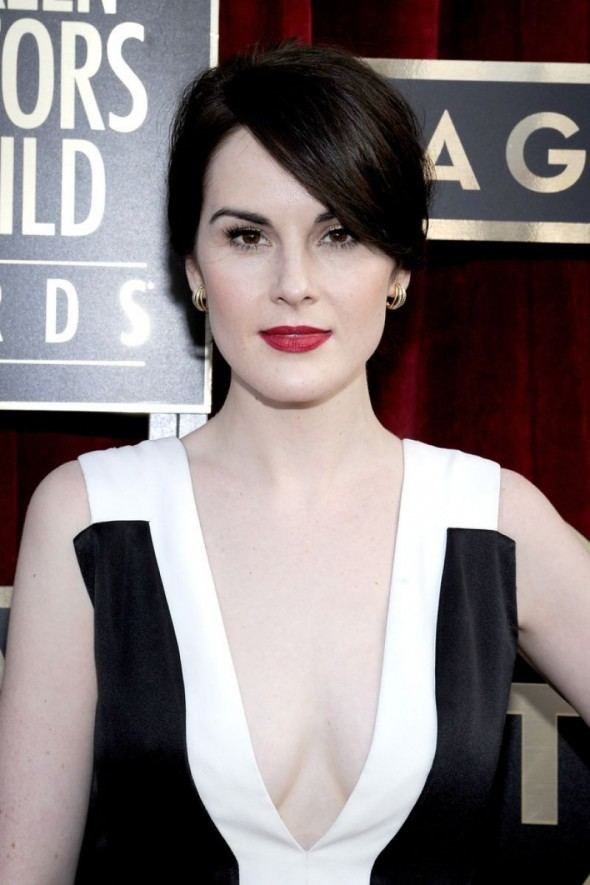 Michelle Dockery Michelle Dockery Screen Actors Guild Siren Blink Brow Bar