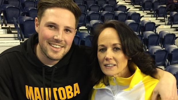 Michelle Englot Michelle Englot buoyed by sons support at Scotties CBC Sports