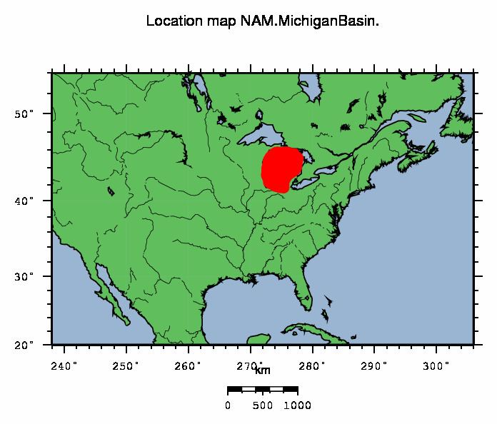Michigan Basin NAM Michigan Basin
