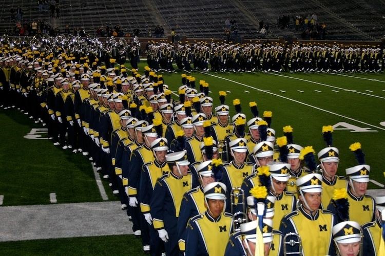 Michigan Marching Band The Ann Arbor Chronicle On the Field The Michigan Marching Band