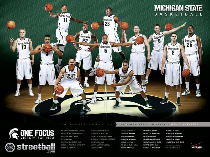 Michigan State Spartans men's basketball 1000 ideas about Michigan State Spartans Basketball on Pinterest