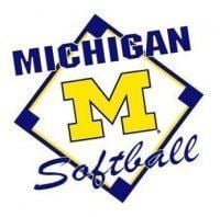 Michigan Wolverines softball mwolverinecomm20sball20logojpg