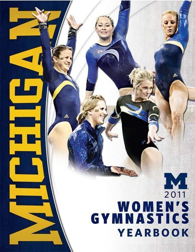 Michigan Wolverines women's gymnastics grfxcstvcomschoolsmichgraphicsautogmwyearb