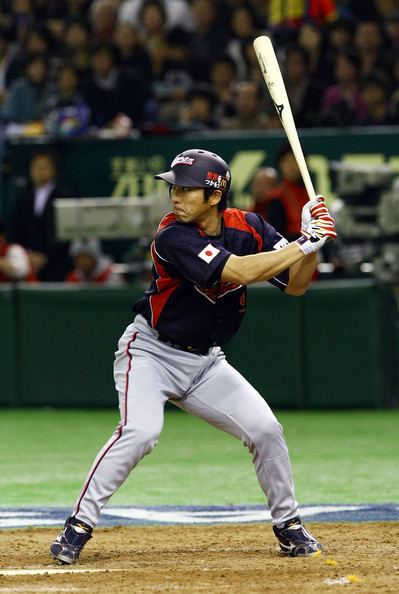 Michihiro Ogasawara Michihiro Ogasawara in Japan v South Korea World Baseball Classic