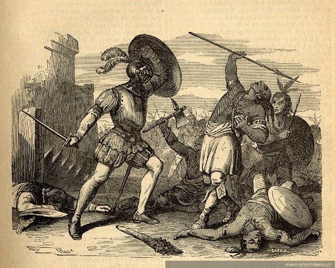 Michimalonco El 11 de septiembre del ao 1541 Batalla entre Espaoles y