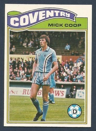 Mick Coop TOPPS 1978 FOOTBALLERS 238COVENTRY CITYYORK CITYMICK COOP The
