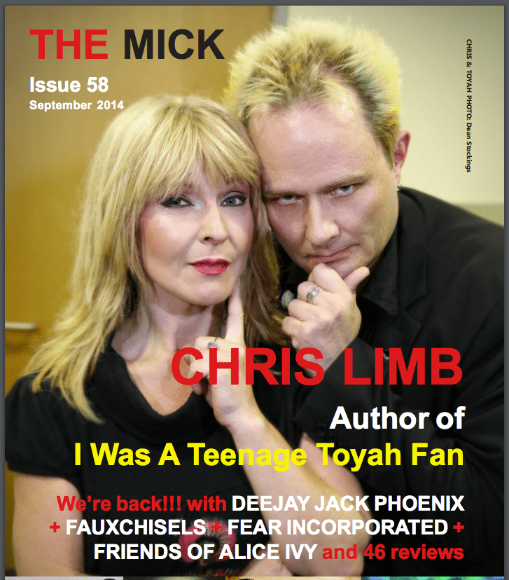 Mick Mercer Magazine interview with Mick Mercer Sept 2014 Issue Ritual Noise
