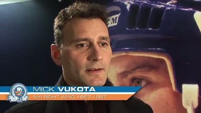 Mick Vukota Mick Vukota on Patrick Flatley Video NHL VideoCenter