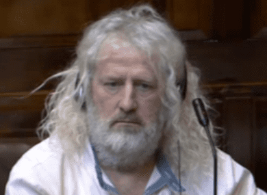 Mick Wallace WATCH A stray set of Dil headphones caused a lot of hassle for