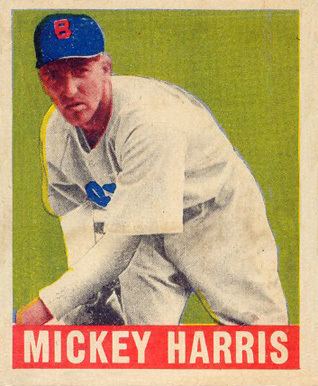 Mickey Harris 1948 Leaf Mickey Harris 27 Baseball Card Value Price Guide