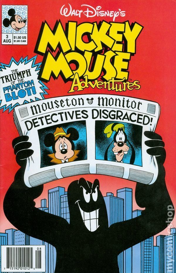 Mickey Mouse Adventures Mickey Mouse Adventures 1990 comic books