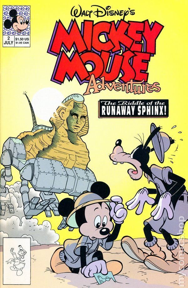 Mickey Mouse Adventures Mickey Mouse comic books issue 2