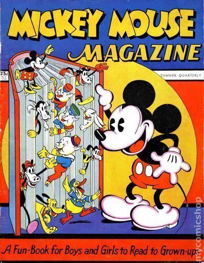 Mickey Mouse (comic book) Mickey Mouse Magazine Vol 1 1935 comic books