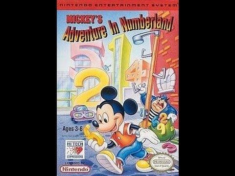 Mickey's Adventures in Numberland Mickey39s Adventures In Numberland NES1 YouTube