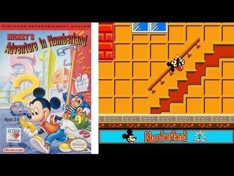 Mickey's Adventures in Numberland Mickey39s Adventures in Numberland NES Hard No Damage No Death