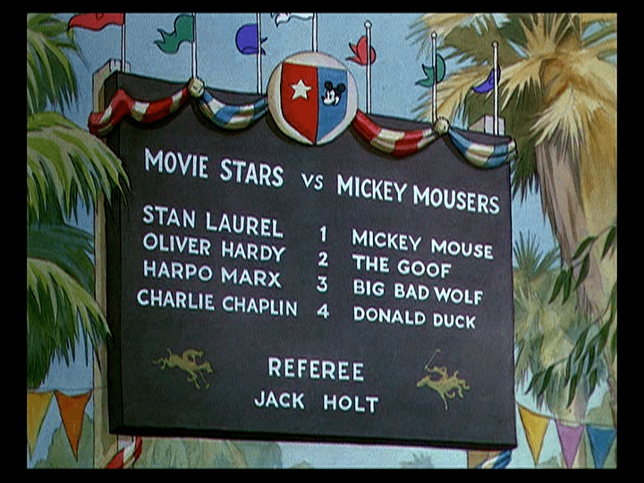 Mickeys Polo Team movie scenes The Movie Stars versus The Mickey Mousers