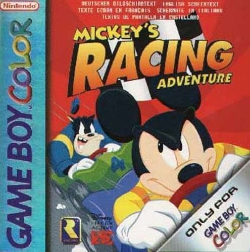 Mickey's Racing Adventure Mickey39s Racing Adventure Box Shot for Game Boy Color GameFAQs