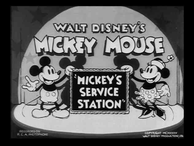 Mickey's Service Station Cartoons of 1935 040 Mickeys Service Station